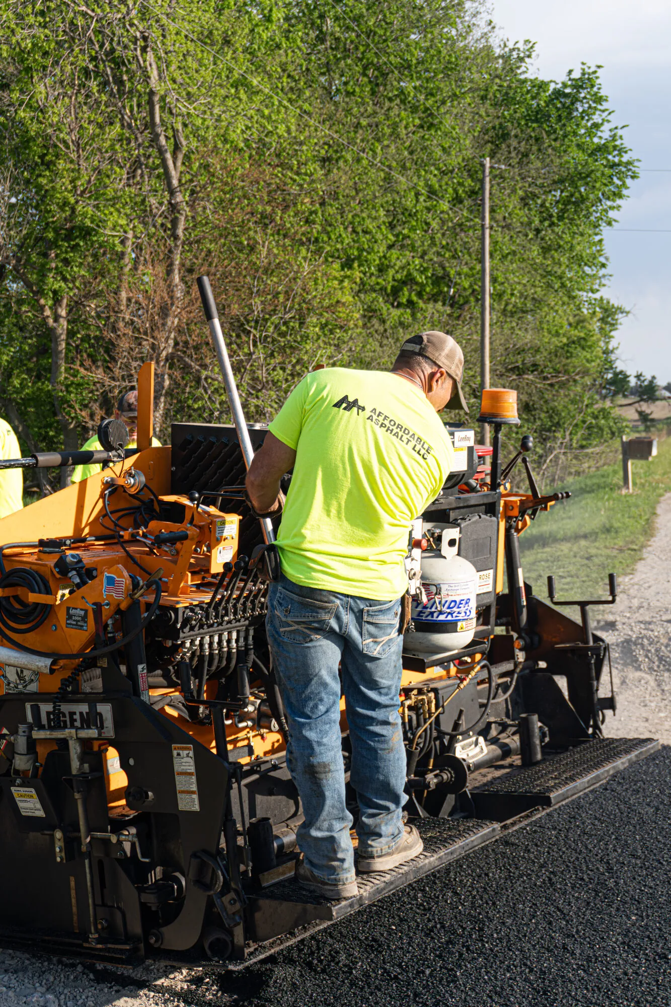 Paving for Private Roads